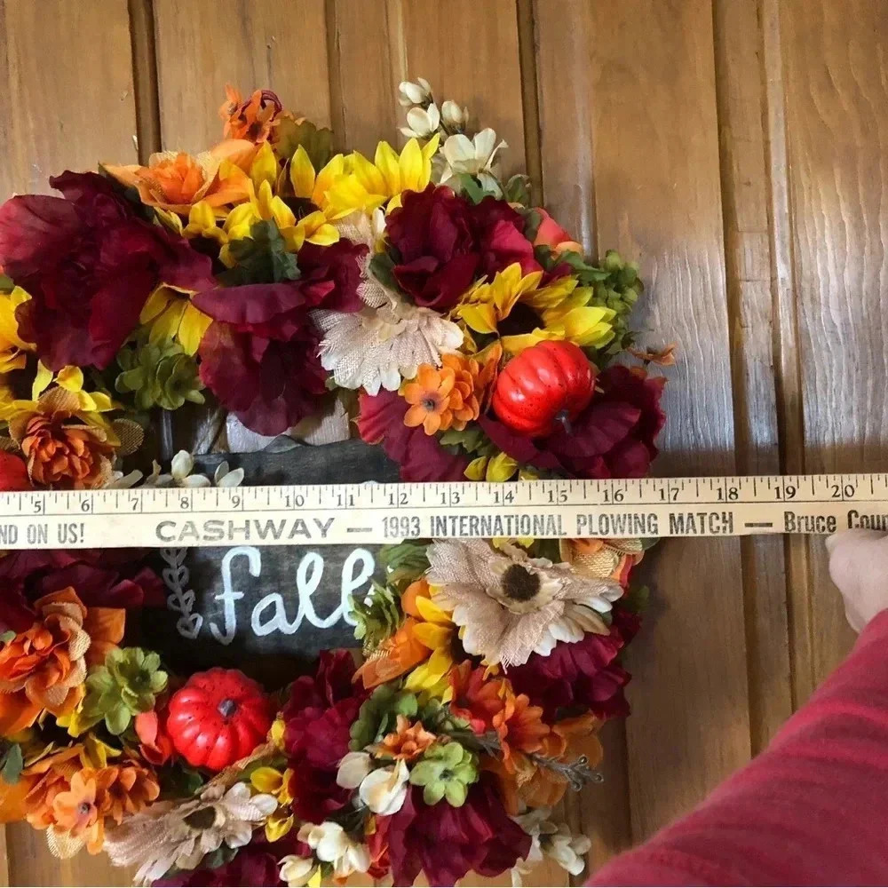 Handmade Fall Wreath - Picture 6 of 6
